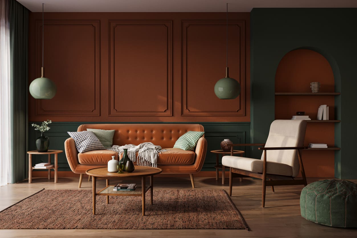 plaster wall textured