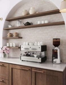 DIY coffee bar