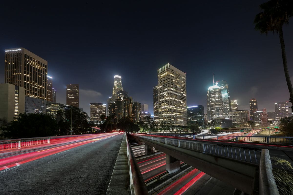 Los Angeles skyline, host city of the 2026 World Cup